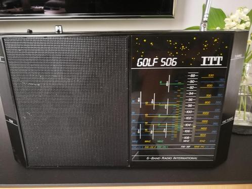 ITT Golf 506 uit 1988, TV, Hi-fi & Vidéo, Radios, Utilisé, Radio, Enlèvement