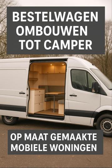 Bestelwagen ombouwen tot camper op maat gemaak mobiel woning