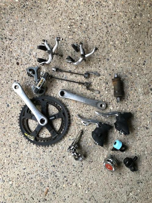 Bike parts (various), Fietsen en Brommers, Fietsaccessoires | Overige Fietsaccessoires, Gebruikt, Ophalen