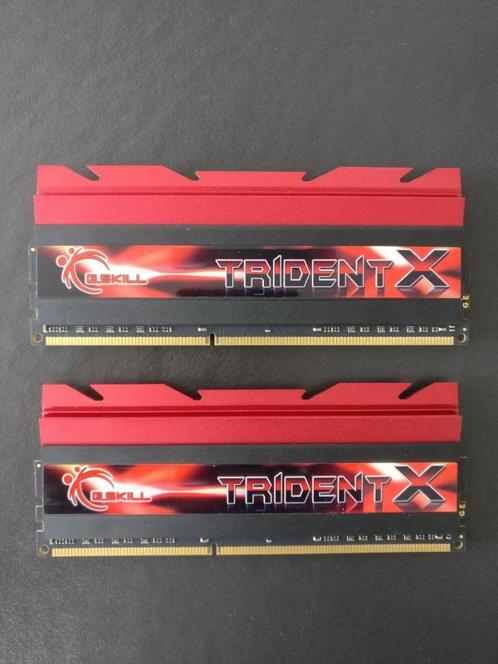 G.Skill Trident X 16GB DDR3 2133MHz, Informatique & Logiciels, Mémoire RAM, Comme neuf, Desktop, 16 GB, DDR3, Enlèvement ou Envoi