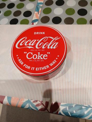 Blikken doos Coca Cola 