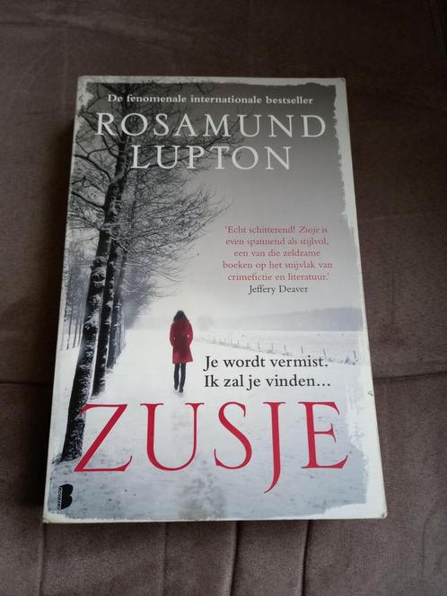 Rosamund Lupton - Zusje, Livres, Thrillers, Utilisé, Europe autre, Enlèvement ou Envoi