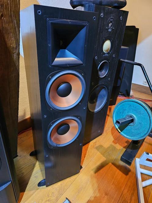 Klipsch RF7 Classic Speakers - Zeer goede staat - 250/1000w, Audio, Tv en Foto, Luidsprekerboxen, Zo goed als nieuw, Front, Rear of Stereo speakers