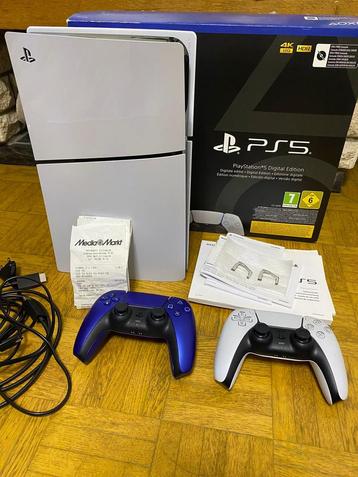 Playstation 5 (PS5) Slim Digital - 2 manettes - garantie