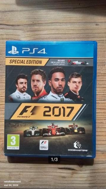 Ps4 - Édition spéciale F1 2017 - Playstation 4