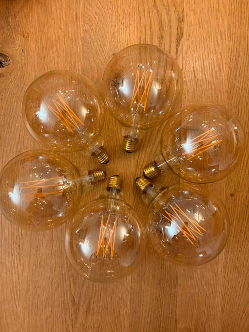 LED lamp 95 mm E27 4W Warm Wit Dimbaar, Maison & Meubles, Lampes | Lampes en vrac, Comme neuf, Ampoule LED, Enlèvement ou Envoi
