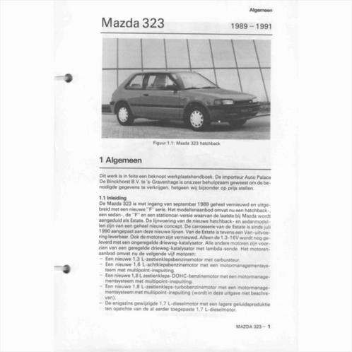 Mazda 323 Vraagbaak losbladig 1989-1991 #1 Nederlands, Livres, Autos | Livres, Utilisé, Mazda, Enlèvement ou Envoi