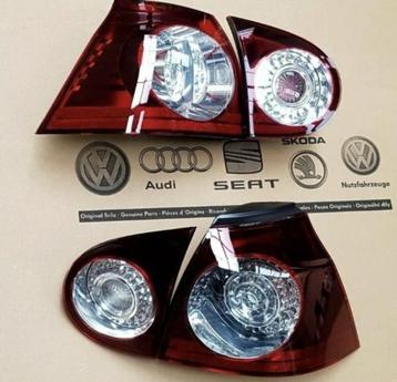 Feux arrière Volkswagen Golf 5 V R32 rouge cerise/LED