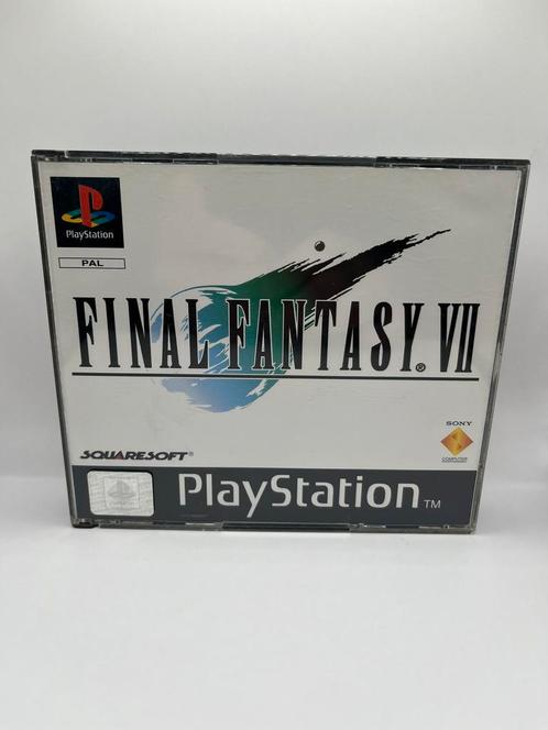 Final Fantasy 7 VII Game - PS1 Sony Complet PAL, Consoles de jeu & Jeux vidéo, Jeux | Sony PlayStation 1, Comme neuf, Aventure et Action