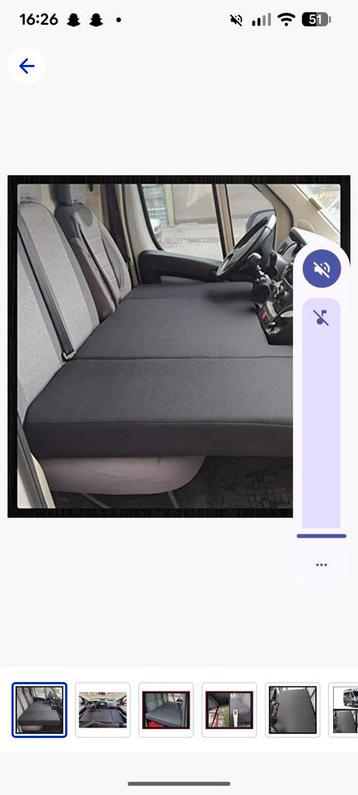 Camperbed campsleep te koop. Zo goed als nieuw