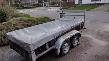 Aanhangwagen Dubbelasser Remorque 750 kg