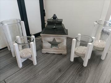 Nieuwe set van kaarsen decor