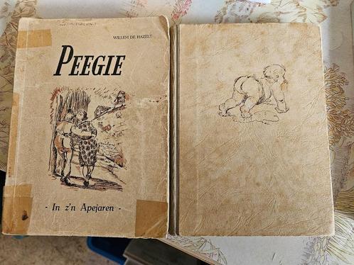 Peegie, In zijn apejaren, Antiquités & Art, Antiquités | Livres & Manuscrits, Enlèvement ou Envoi