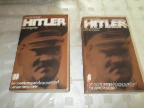 Adolf Hitler - een biografie (Joachim Fest) 2 Delen 1974, Livres, Guerre & Militaire, Utilisé, Enlèvement ou Envoi