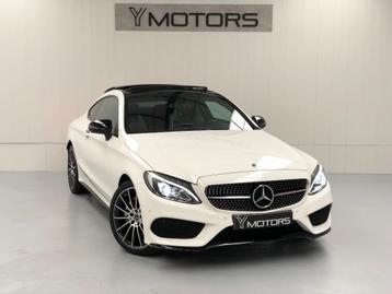 MERCEDES C 180 9G-TRONIC COUPE PACK-AMG TOIT PANO CUIR GPS