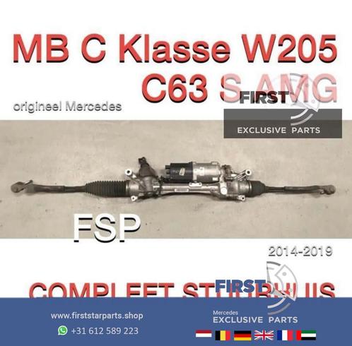 W205 C63 S AMG Stuurhuis Mercedes C Klasse 2014-2019 63 Orig, Autos : Pièces & Accessoires, Commande, Mercedes-Benz, Utilisé, Enlèvement ou Envoi