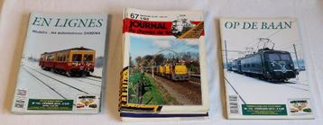 Lot de 17 magazines ferroviaires belges SNCB