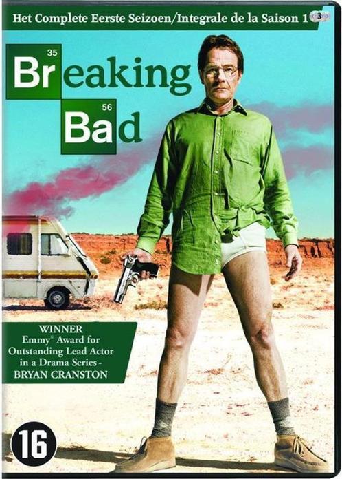 DVD - Breaking Bad, Seizoen 1 • Bryan Cranston, Aaron Paul, CD & DVD, DVD | Thrillers & Policiers, Comme neuf, À partir de 16 ans