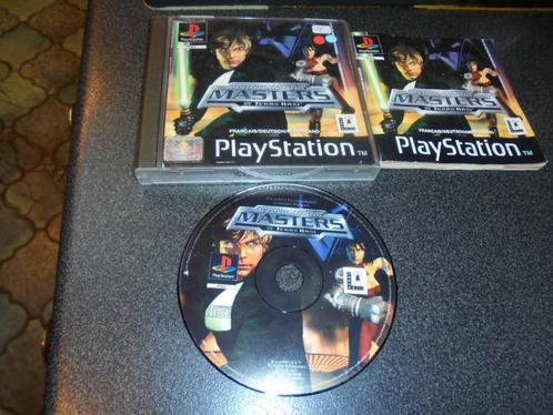 Playstation 1 Star Wars Masters of Teräs Käsi (orig-compleet, Consoles de jeu & Jeux vidéo, Jeux | Sony PlayStation 1, Utilisé