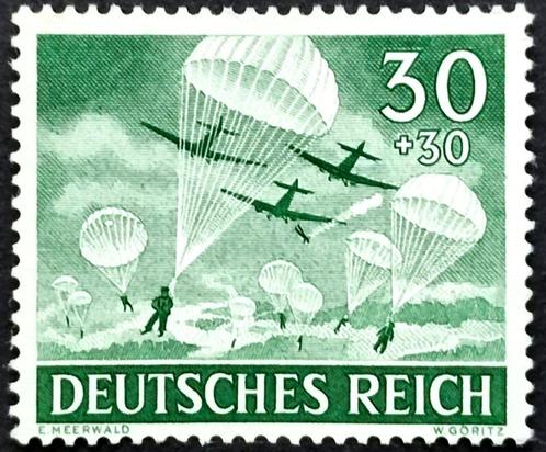 Dt. Reich: Fallschirmspringende Truppen 1943 POSTFRIS, Timbres & Monnaies, Timbres | Europe | Allemagne, Non oblitéré, Autres périodes