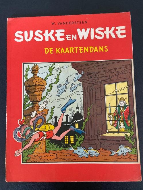 Suske en Wiske De kaartendans tweede druk van 1966, Livres, BD, Utilisé, Une BD, Envoi