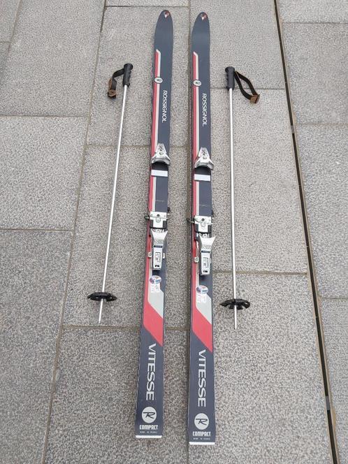 Paire de skis, Rossignol, bâtons de ski, utilisé une fois, 1, Sports & Fitness, Ski & Ski de fond, Comme neuf, Bâtons, Rossignol