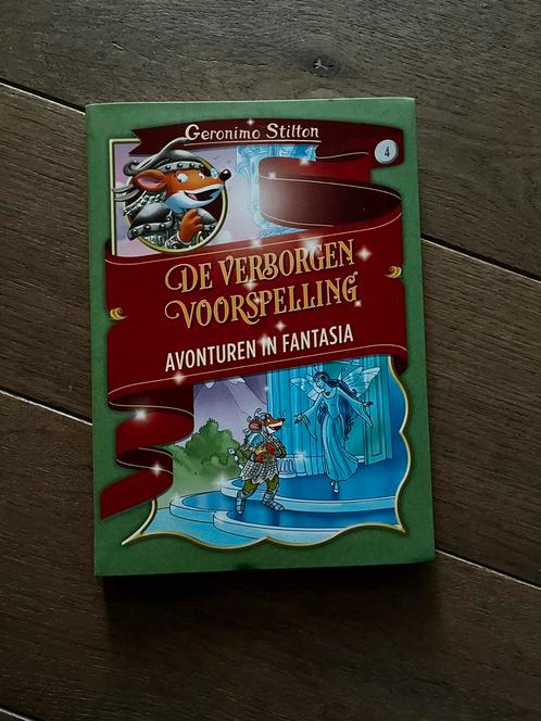 Geronimo Stilton - De verborgen voorspelling, Livres, Livres pour enfants | Jeunesse | Moins de 10 ans, Comme neuf, Enlèvement