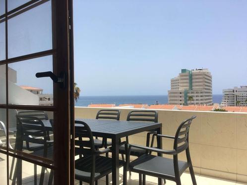 Tenerife - costa Adeje - appartement zeezicht + ruim terras, Vacances, Maisons de vacances | Autres pays, Appartement, Ville, Mer