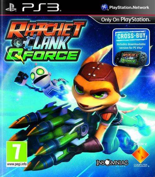 Ratchet and Clank QForce, Games en Spelcomputers, Games | Sony PlayStation 3, Zo goed als nieuw, Platform, 1 speler, Vanaf 7 jaar