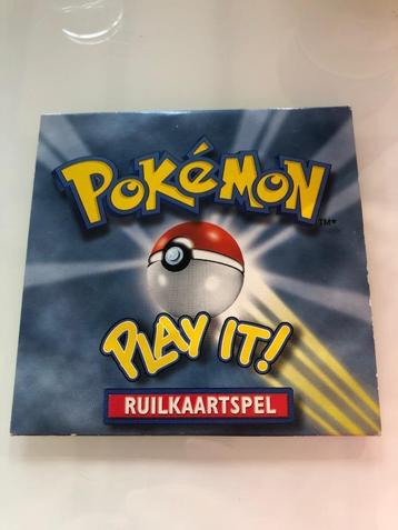 Pokémon Play it! Ruilkaartspel! nieuw!