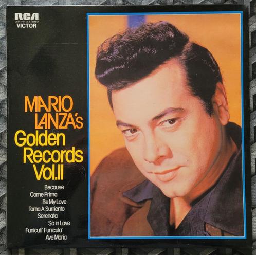 LP Golden Records deel II van Mario Lanza, Cd's en Dvd's, Vinyl | Country en Western, Gebruikt, Ophalen of Verzenden