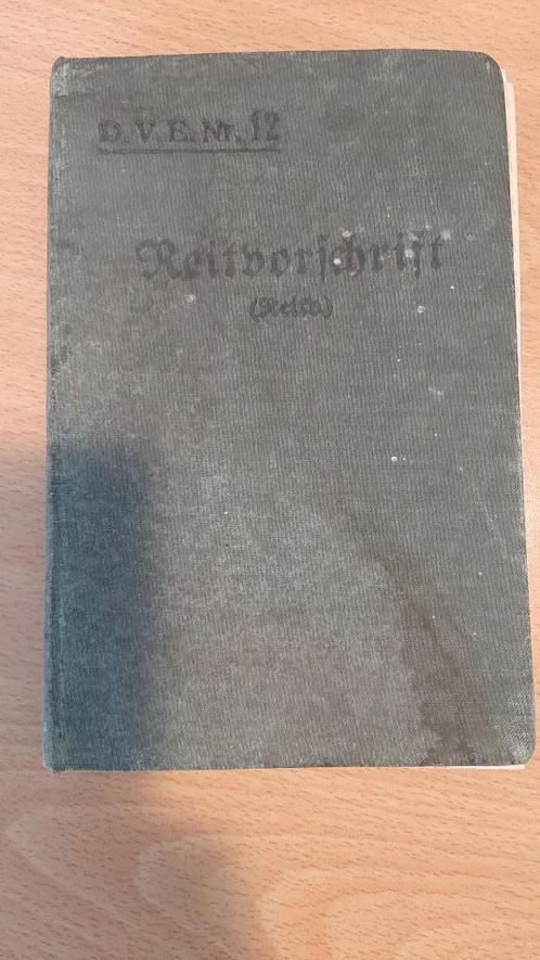 D.V.E. No. 12 Reitvorschrift (Allemagne) WW1 Reitv. Cavaleri, Livres, Histoire nationale, Utilisé, 19e siècle, Envoi