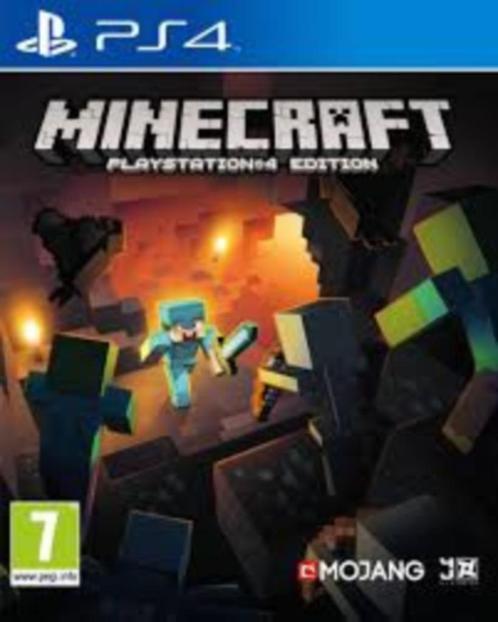 Jeu PS4 Minecraft., Consoles de jeu & Jeux vidéo, Jeux | Sony PlayStation 4, Comme neuf, Autres genres, 3 joueurs ou plus, À partir de 7 ans