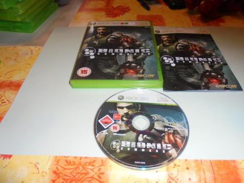 Xbox 360 Bionic Commando (orig-compleet), Consoles de jeu & Jeux vidéo, Jeux | Xbox 360, Utilisé, Aventure et Action, 1 joueur