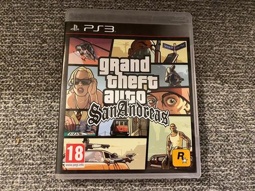 Grand Theft Auto San Andreas PS3, Consoles de jeu & Jeux vidéo, Jeux | Sony PlayStation 3, Enlèvement ou Envoi