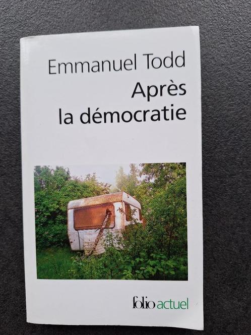 Emmanuel Todd - Après la démocratie, Livres, Histoire nationale, Comme neuf, 20e siècle ou après, Enlèvement ou Envoi