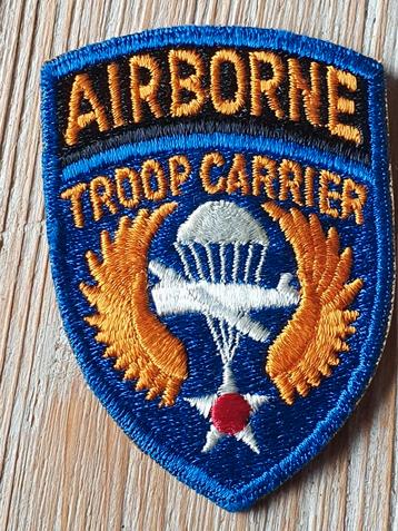 ecusson airborne troop carrier us ww2