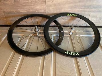 Zipp hoge 5.5 Carbon wielen TUBES  Dura ace (koopje)