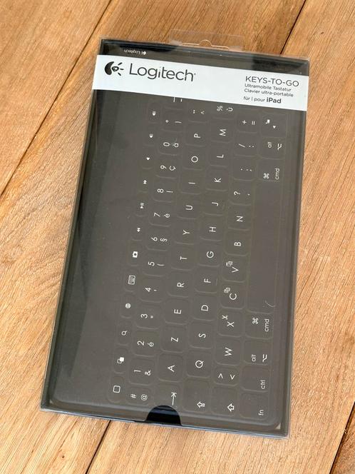 Logitech Keys-To-Go, Informatique & Logiciels, Claviers, Azerty, Sans fil, Enlèvement ou Envoi