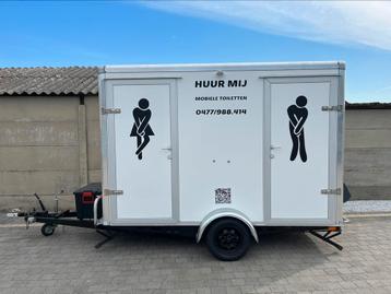 Mobiele badkamers/toiletten/koelwagens te huur
