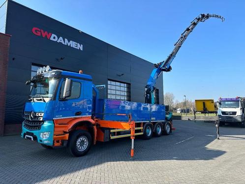 Mercedes-Benz Arocs 3248 8x4 Tridem Effer 685/6S + jib 6S Eu, Auto's, Vrachtwagens, Bedrijf, ABS, Achteruitrijcamera, Airconditioning