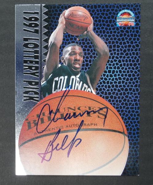 97 Score Board Chauncey Billups signature carte de basket-ba, Sports & Fitness, Basket, Neuf, Autres types, Envoi