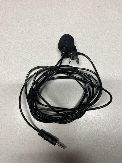 Pince à cravate Lavalier pour microphone 3 m, Musique & Instruments, Microphones, Comme neuf, Enlèvement ou Envoi