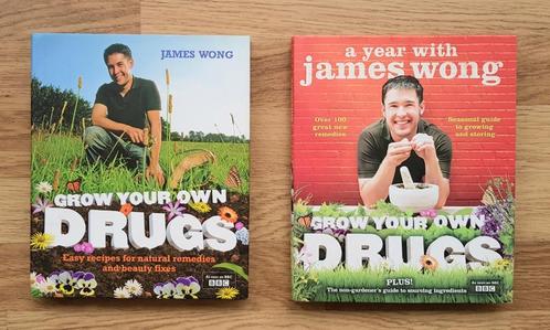 Pack of 2 "Grow Your Own Drugs" books, Livres, Santé, Diététique & Alimentation, Comme neuf, Plantes et Alternatives, Enlèvement ou Envoi
