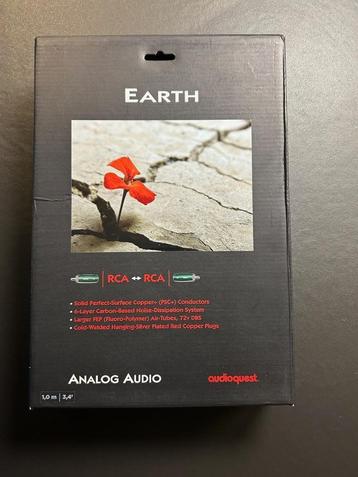 Audioquest Earth rca1.0m 72v DBS