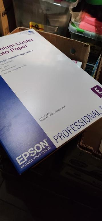 papier Epson A2 Premium Luster 25feuilles