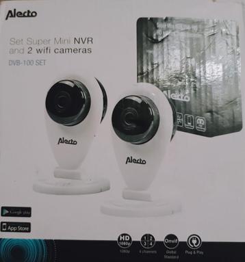 Alecto Set Super Mini NVR + 2 Wifi caméras NEUF