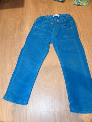 Filou & Friends blauw broekje - meisje - maat 98