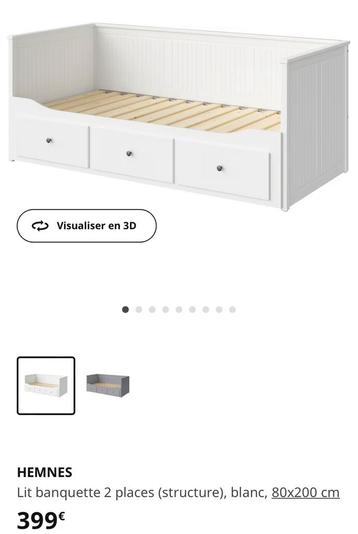 Lit hemnes IKEA 