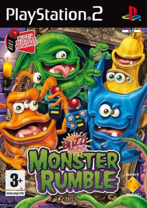 Buzz Junior Monster Rumble, Consoles de jeu & Jeux vidéo, Jeux | Sony PlayStation 2, Utilisé, Aventure et Action, 3 joueurs ou plus